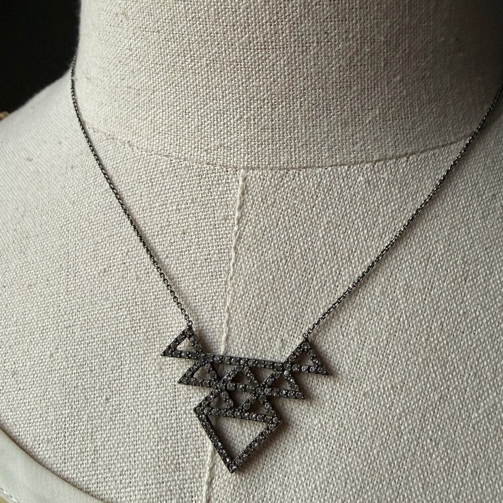 House of Harlow 1960 Geometric Pendant Necklace